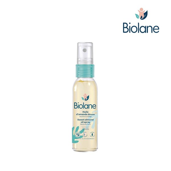 스위트아몬드 오일 스프레이 75ml x1개 고보습 베이비 마사지 신생아 두피각질 바디오일