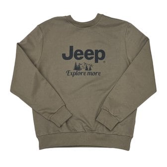 Jeep [여주점] 지프 빅지프 맨투맨 JP8TSU891KH