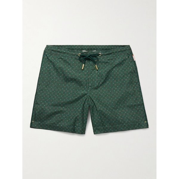 불독 솔리스티스 스트레이트 레그 미드 렝스 프린트 스윔 쇼츠 46376663162938652