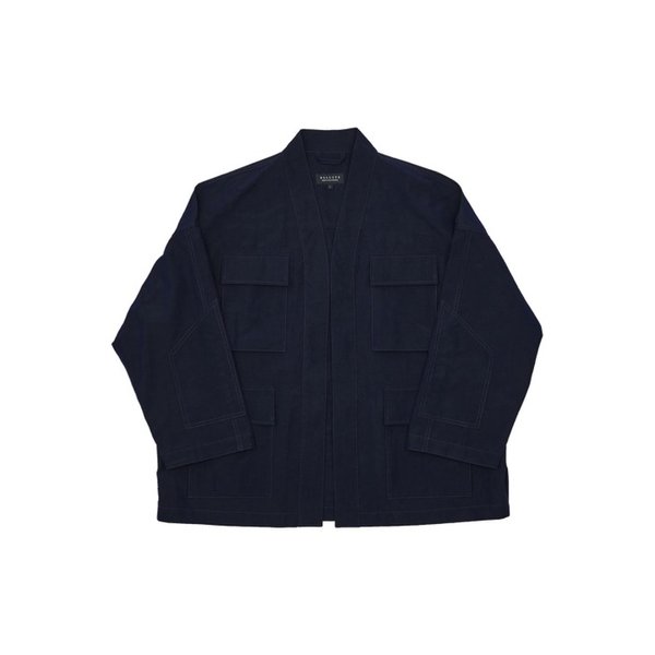 RIPSTOP B.D.U ROBE JACKET (NAVY)