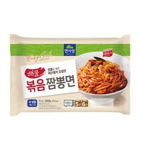 면사랑 냉동용기면 볶음짬뽕면365g
