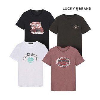  [Lucky Brand] 럭키브랜드 24SS LUCKY 티셔츠 4종