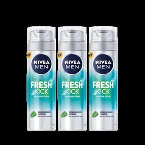 맨 프레시 킥 쉐이빙 폼 200ml X 3개