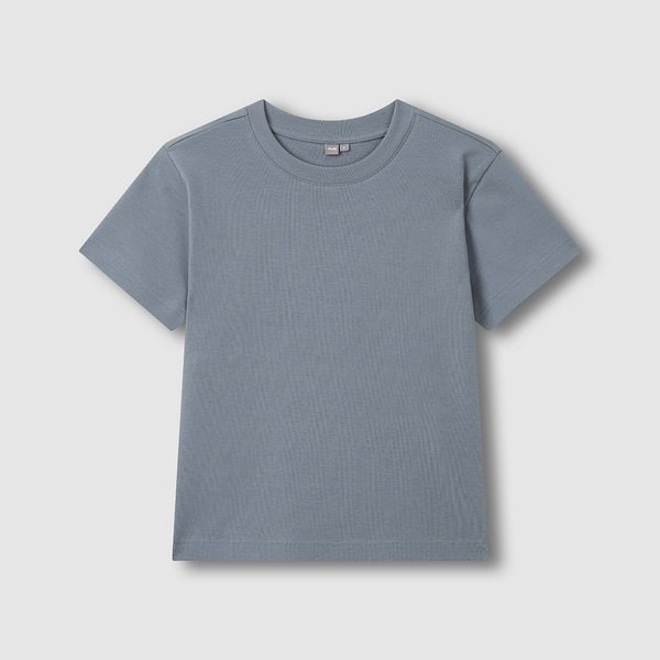 여 코튼 스트레치 크롭 반팔 티셔츠 J116901006096