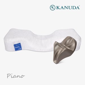 가누다 블루라벨 피아노 싱글세트(베개1+머리냅) / 메모리폼 경추 기능성 베개