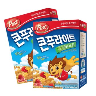  동서 포스트 콘푸라이트 1/3 슈거라이트 시리얼 530g x3개