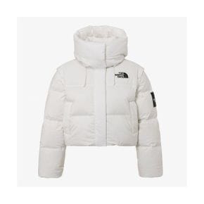 매장정품 노스페이스 THE NORTH FACE NJ1DQ86L 화이트라벨 여성 노벨티 눕시 디테쳐블 다운 자