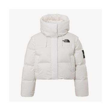 노스페이스 매장정품 노스페이스 THE NORTH FACE NJ1DQ86L 화이트라벨 여성 노벨티 눕시 디테쳐블 다운 자