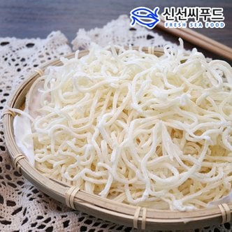 신선씨푸드 백진미채 500g 1kg 진미 오징어채