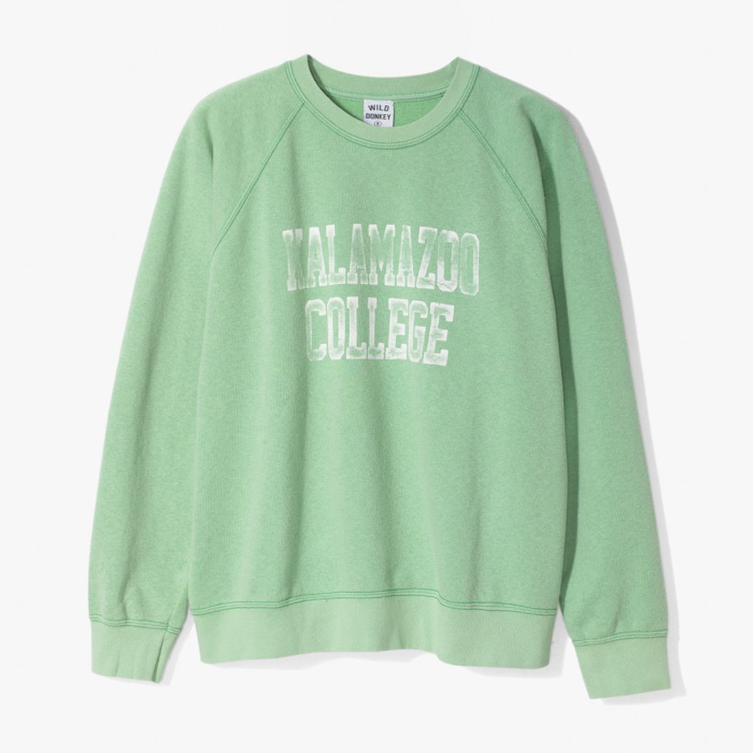 와일드동키 맨투맨 WILD DONKEY FRKALAMAZOO MINT / WIC2M60004, 신세계백화점