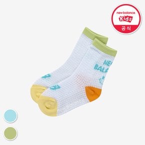 메쉬 그래픽 아동 장목 양말 NK8EFS113U