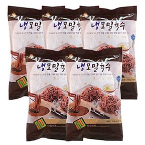 정통 모밀소바(메밀소바) 5인분세트 (육수5팩+면1kg)