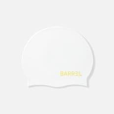 베이직 양각 실리콘 스윔 캡 화이트 (B6SUASC001WHT)