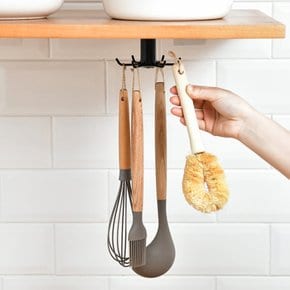 스파이더 회전 주방 조리도구 걸이 홀더