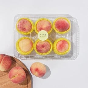 저탄소 백도 복숭아 1.2kg (4~7입)/팩