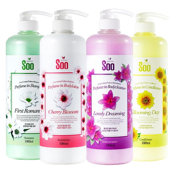 퍼퓸 바디로션 바디워시 1000ml 1+1