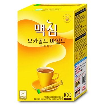  맥심 모카골드 커피믹스 100T