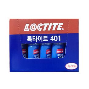 401 벌크팩 순간접착제 20g X 25개