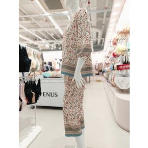 [부산점] [비너스]폴리스판 꽃보더나염 홈웨어세트(VEP2728S )