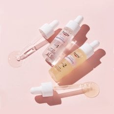 이븐래디언스 듀오 앰플(15ml x2)2개 [증정]하이알루론 3X나이트크림 미니 7ml*2개 + 우레아 5ml*2개