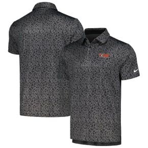 [해외] 나이키골프 남성 TOUR Championship Micro Camo Polo - Black 928754