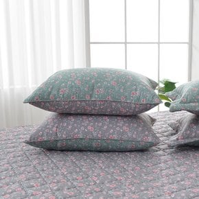 리브린 플라워레인 세미마이크로 베개커버 40x60