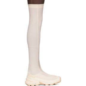 MM6메종마르지엘라 핑크 Salomon 부츠 S66WW0074_P5741 H9590 Cream/Almond M