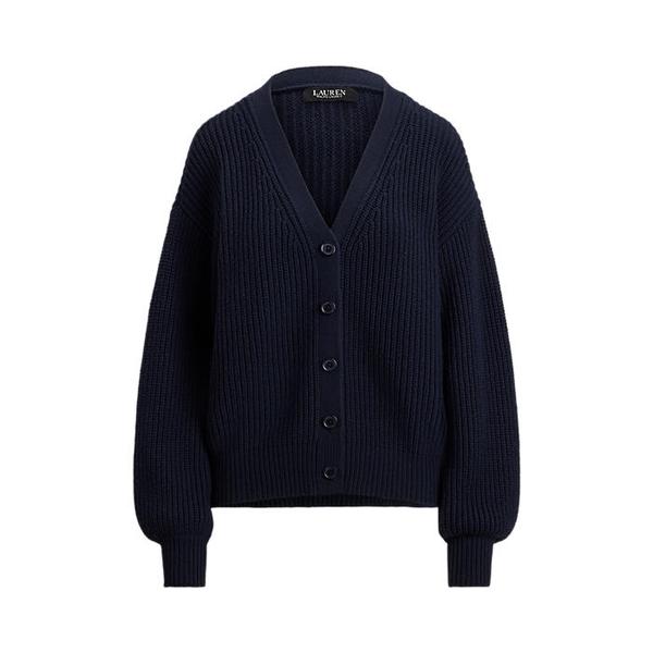 리브 울 블렌드 브이넥 카디건(WMLRSWES6820775410)