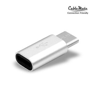 엠지솔루션 케이블메이트 USB 마이크로5 암 C 수 변환젠더 CM4562