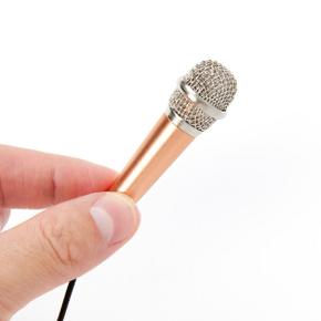스마트폰 미니 마이크 로즈골드 C타입