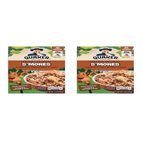 [해외직구]퀘이커 키즈 스모어 오트밀 시리얼 210g 2팩 Quaker Kids Smores 7.4oz