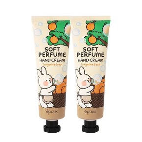 1+1  소프트 퍼퓸 핸드크림 텐저린 솝 50ml /고보습 핸드크림