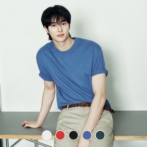 026520  코튼 크루넥 반팔 티셔츠(헤비웨이트)