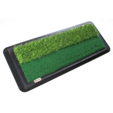  골프 연습장용 러프+그린 스윙 잔디 매트(75x30cm) 타석 스크린 용품 인조