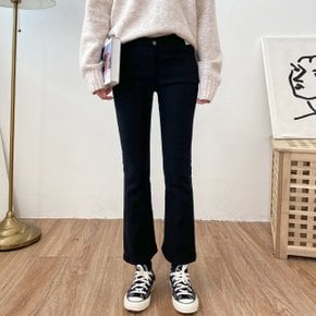제이지컴퍼니 여성 편해요 짱스판 기모 세미 부츠컷 팬츠
