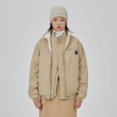 DOD [디오디 공식] 리버시블 플리스 봄버 자켓(TAN)