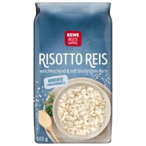 독일 레베 REWE Beste Wahl 베스트발 리조또 라이스 500g