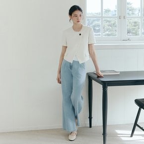[26 S/S] 잇미샤 워싱 와이드 턱 데님 팬츠 ITQ4ZDP770