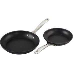 영국 르쿠르제 후라이팬 Le Creuset Toughened Nonstick PRO Cookware Set 2 pc. 9.5 11 Fry Pan