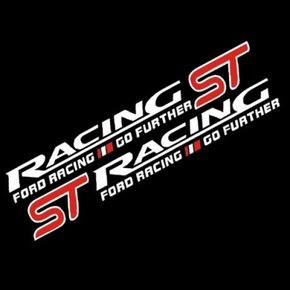 RACING ST 레이싱 자동차 튜닝 데칼 스티커 차량용 양방향