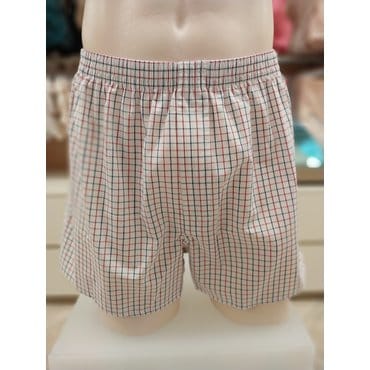 barbara [바바라]남성 사각체크 면 트렁크(AMT4406T)