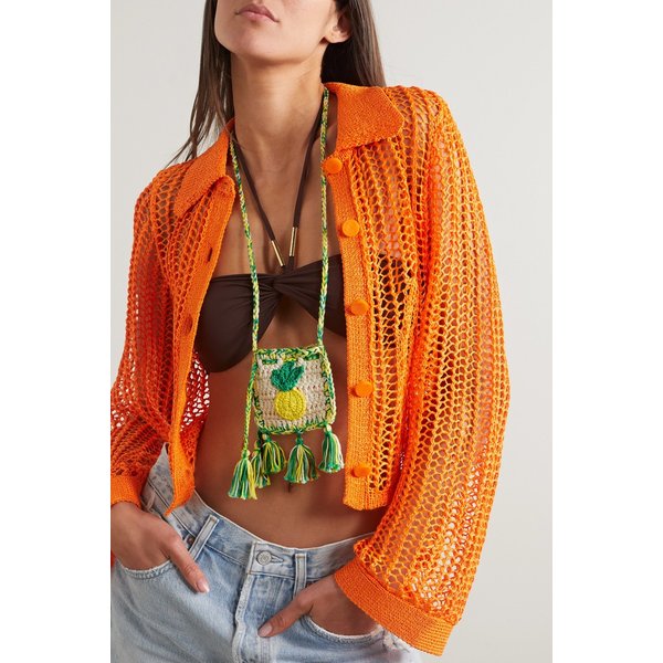 스테이 포지티브 장식 크로셰 코튼 에어팟 케이스 화이트 1647597305818852