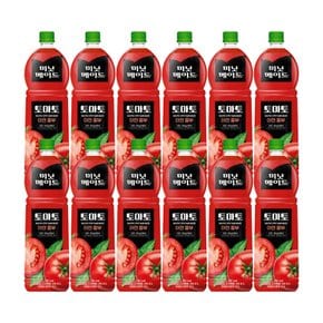 미닛메이드 토마토 주스 1.5L 12개