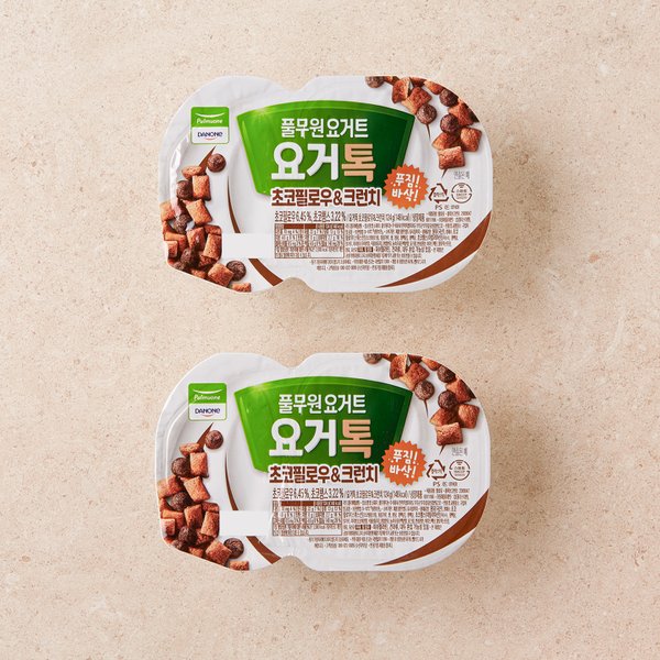 다논 요거톡 초코필로우(124g*2입)