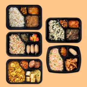 로칼 단백질 도시락 5종 5팩 닭가슴살 현미밥 일주일 단기 관리 운동 식단