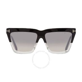 5037826 Tom Ford Eden Smoke Mirror Cat Eye Ladies Sunglasses