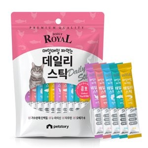  프리미엄 로얄 데일리 스틱 6종 15g x 30p 고양이츄르