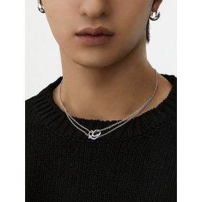 TWISTED HEART NECKLACE