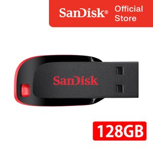 샌디스크 USB 메모리 CZ50 크루저블레이드 128GB 128기가 USB 2.0 샌디스크 공식판매처