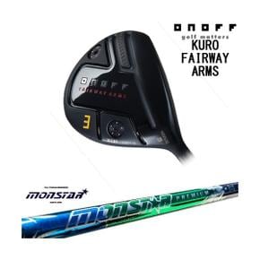 3325517 ONOFF KURO(쿠로) FAIRWAY ARMS 페어웨이 우드 2024년 모델FW오노 FA3291083